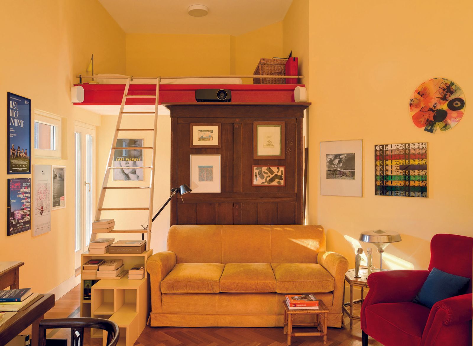 Image may contain Indoors Interior Design Architecture Building Furniture Living Room Room Couch and Cushion