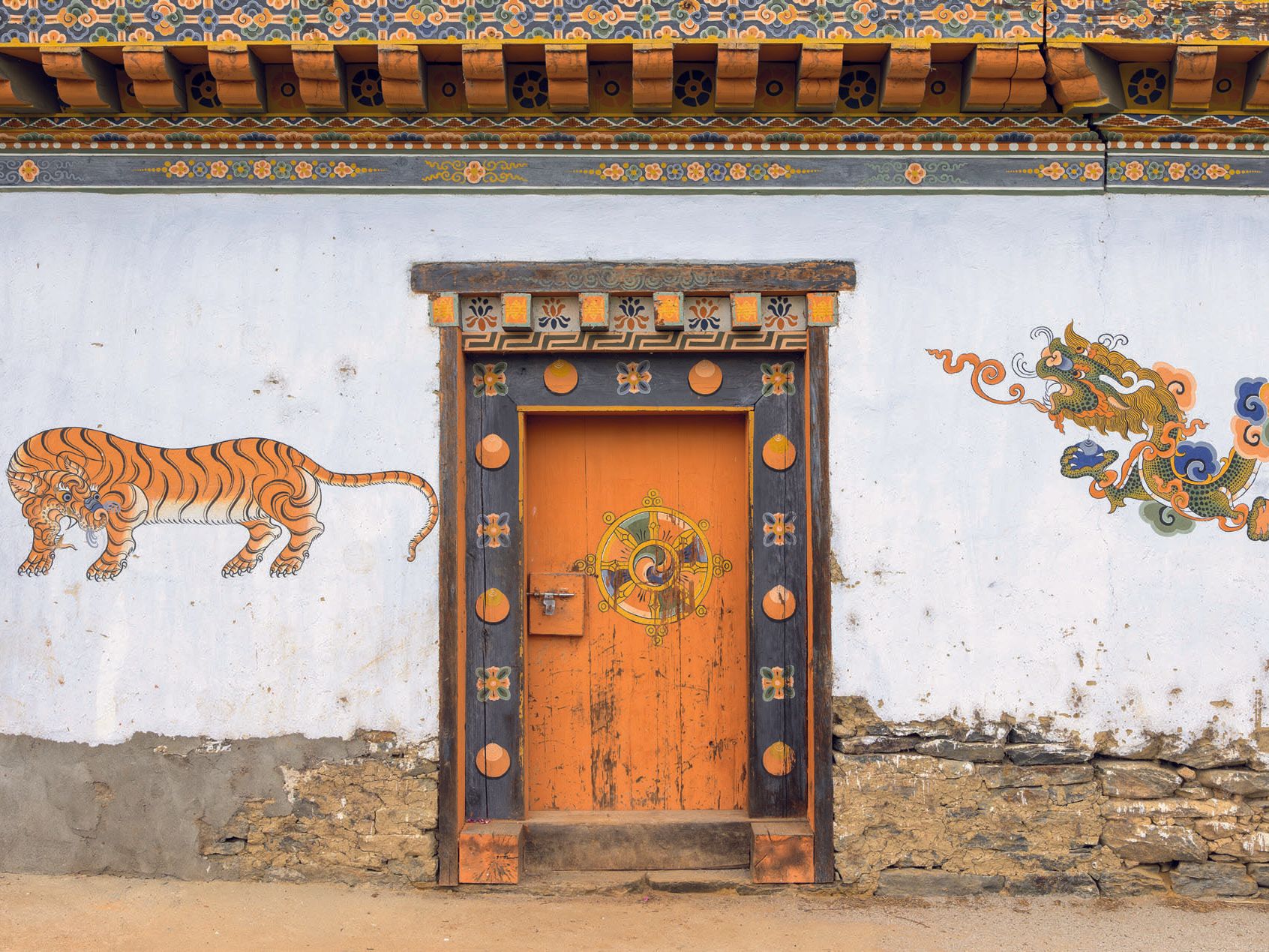 Image may contain Door Arch Architecture Gothic Arch Animal Reptile and Snake