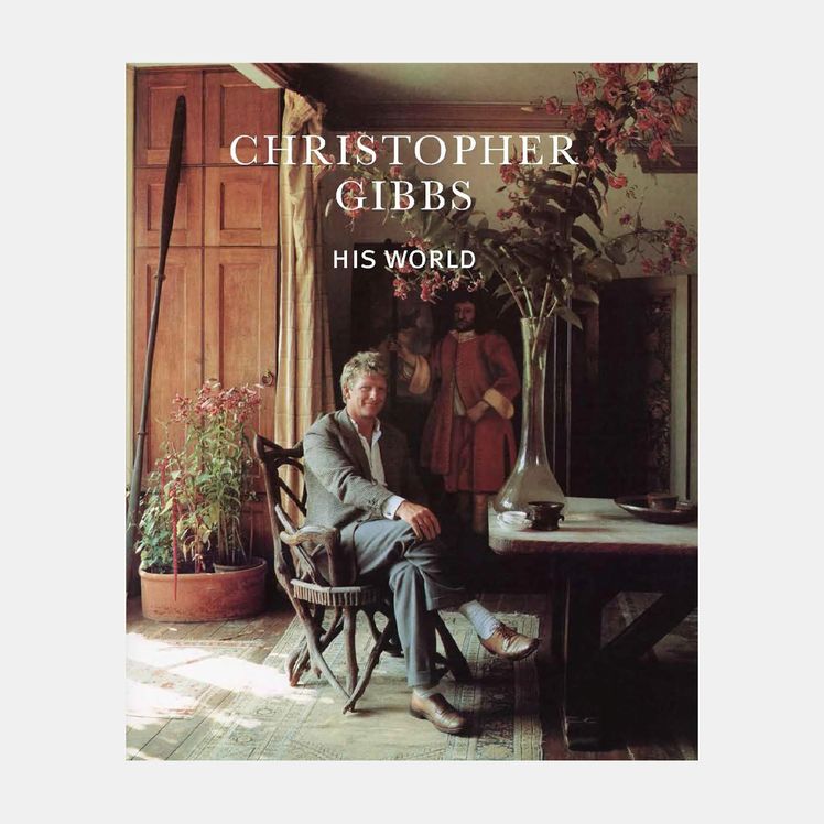 Image may contain Art Painting Plant Potted Plant Adult Person Chair Furniture Book Publication and Clothing