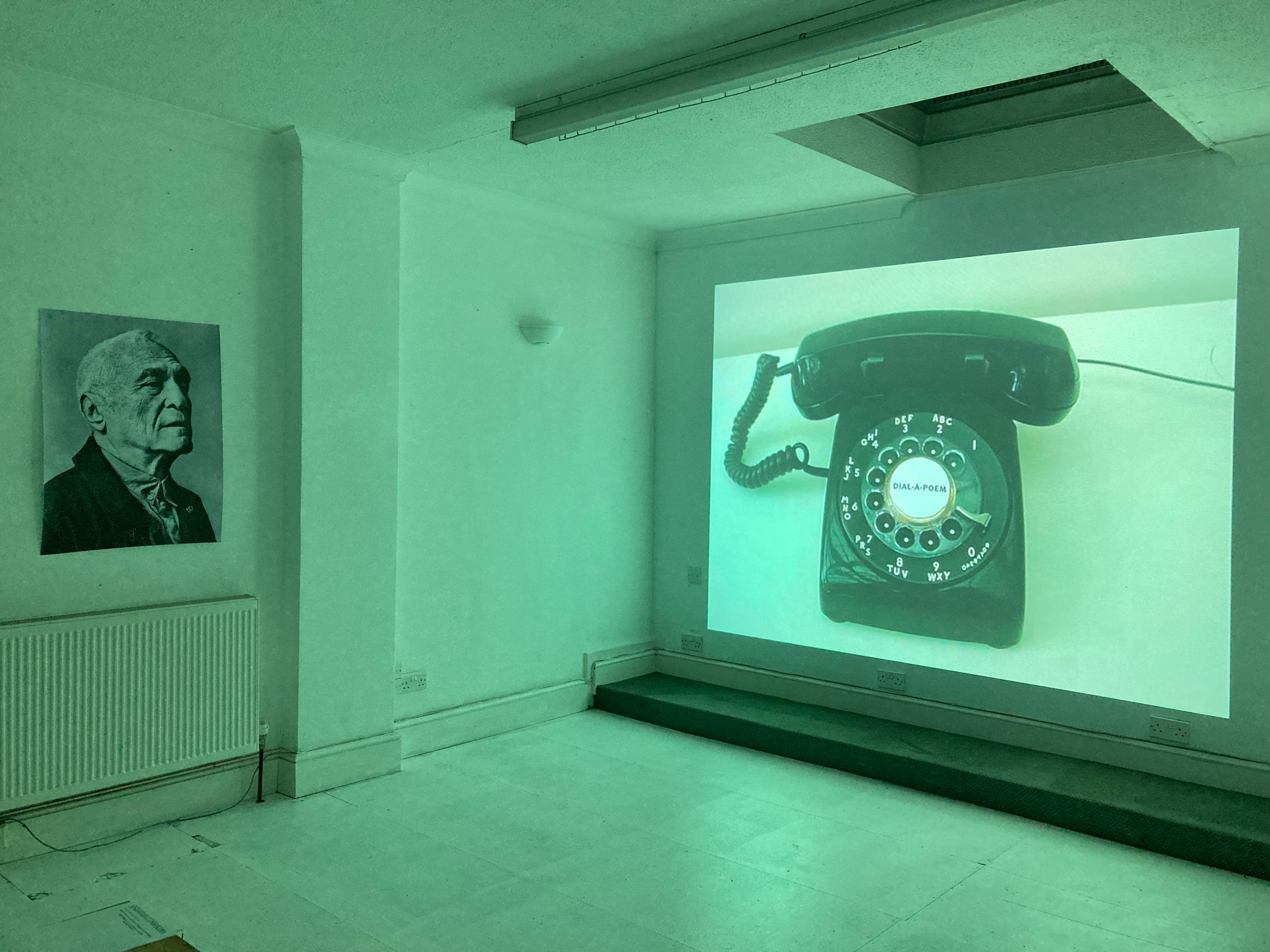 ‘John Giorno Seven DialAPoems at John Marchant Gallery