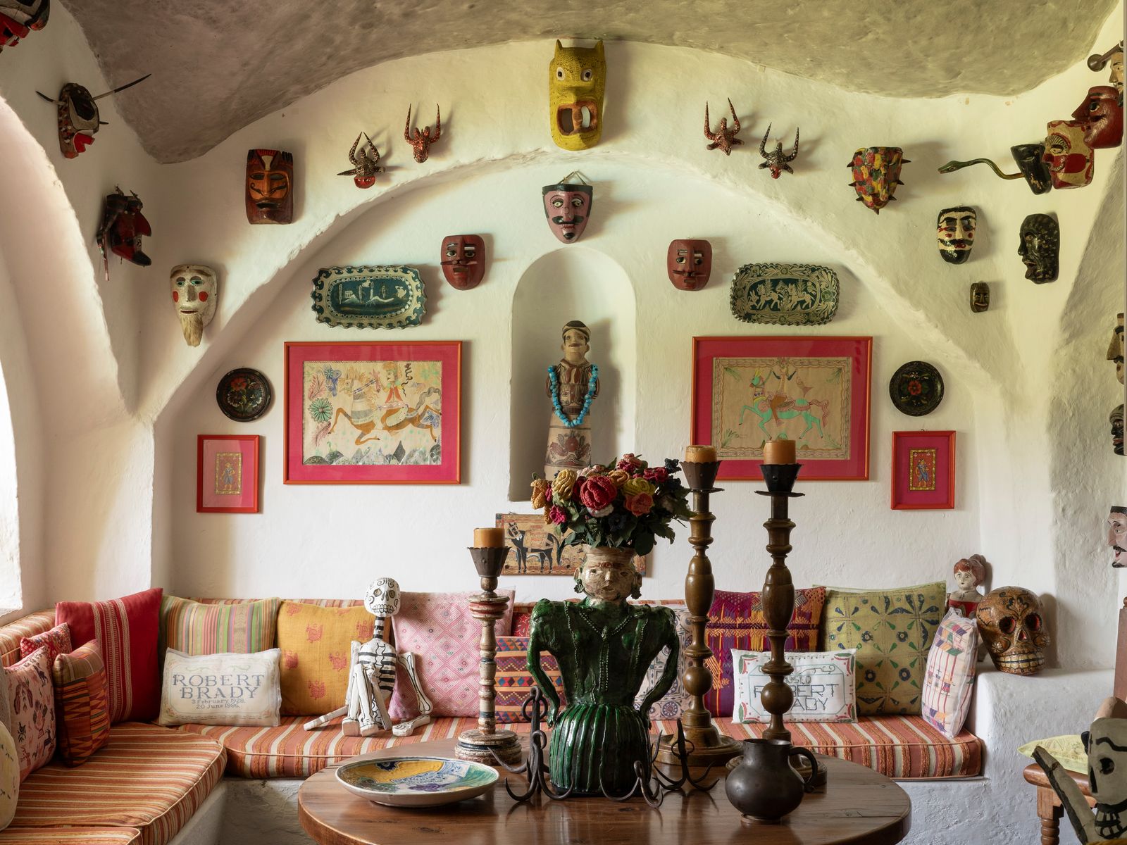 Million-dollar Brady: the wealthy aesthete invited a stream of mid-20th-century stars to his art-filled home in Cuernavaca, Mexico