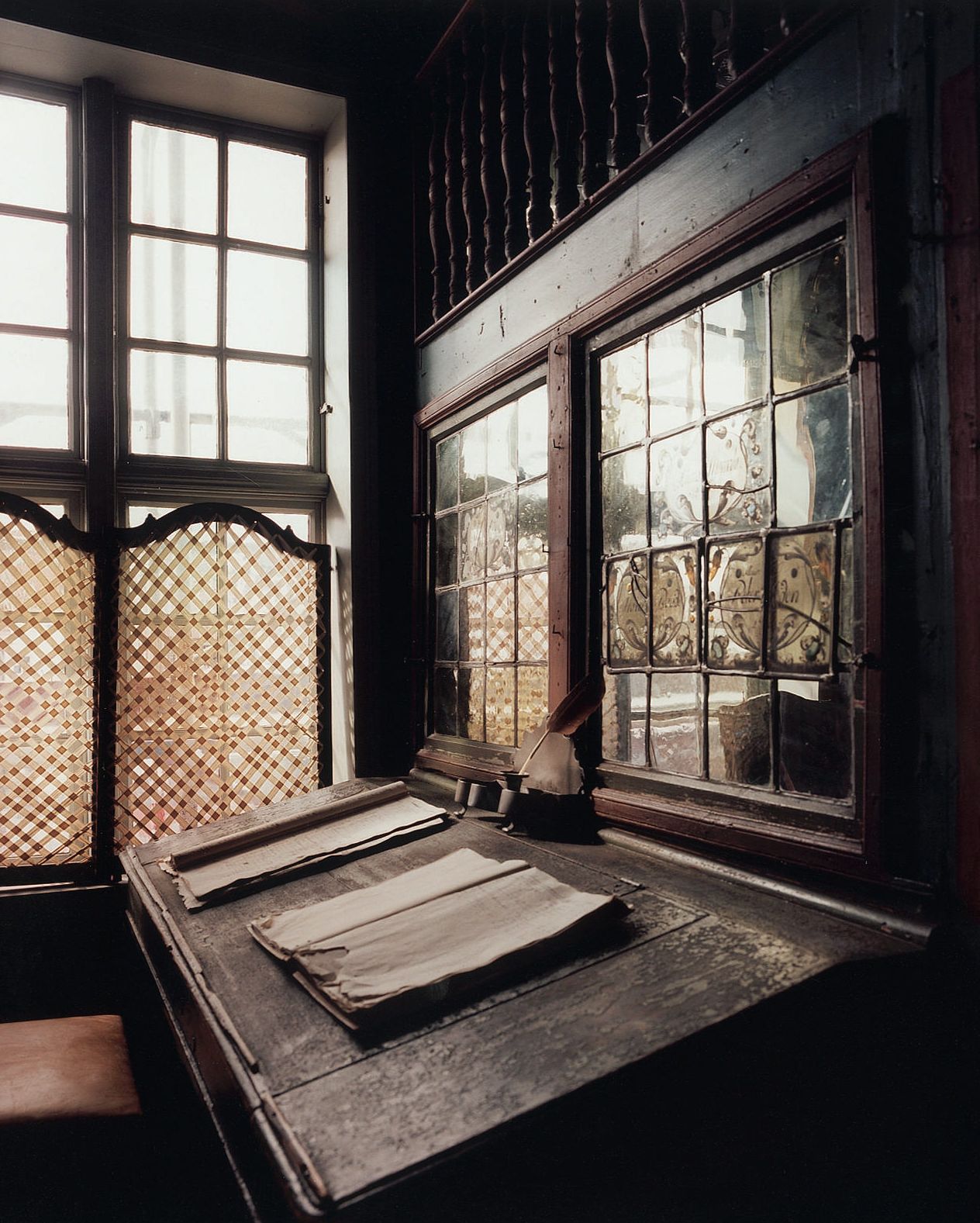 Image may contain Window Bench and Furniture