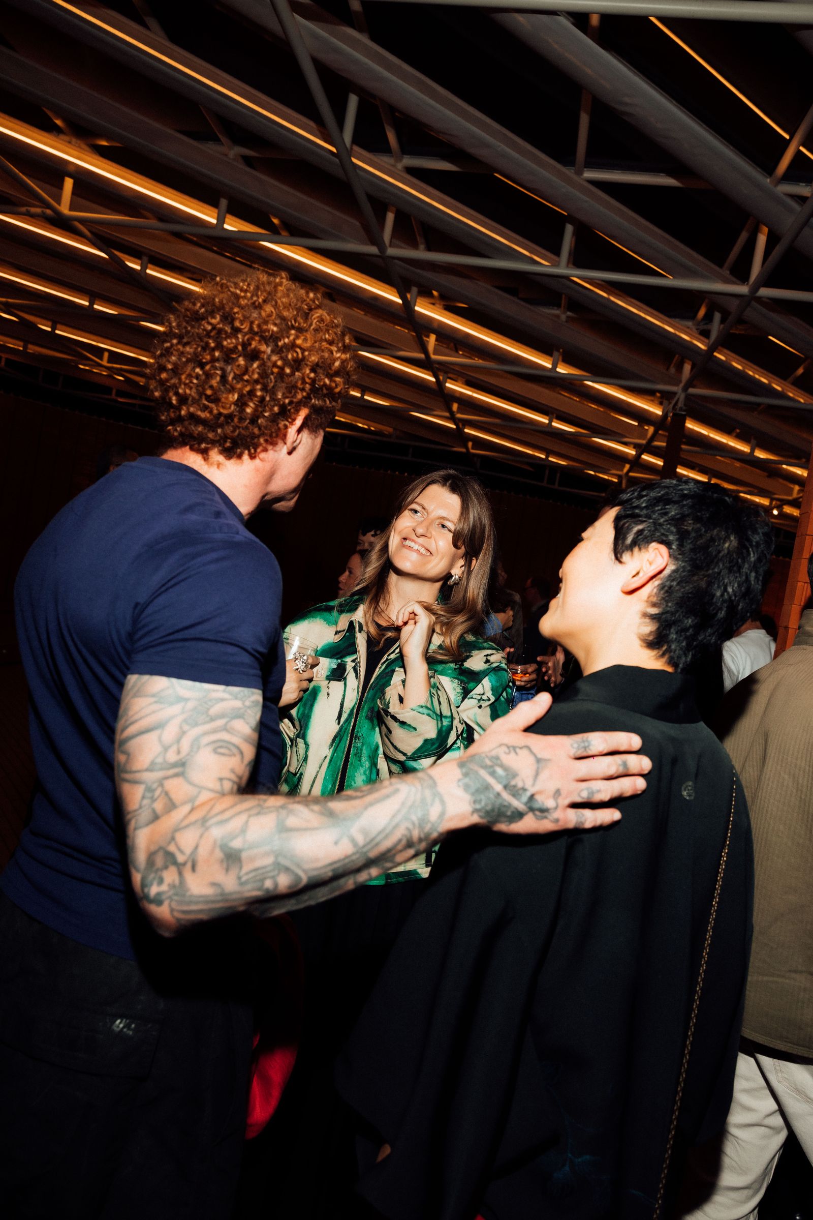 Image may contain Person Skin Tattoo Adult Face Head and Wedding